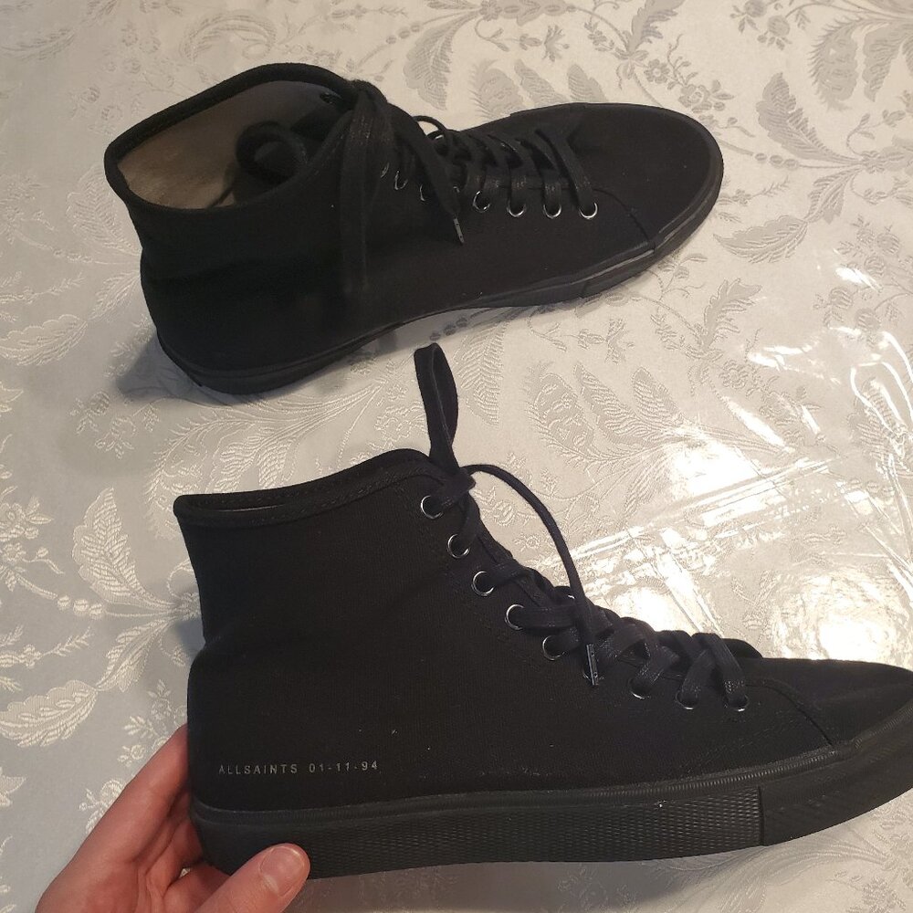 allsaints hightop sneakers